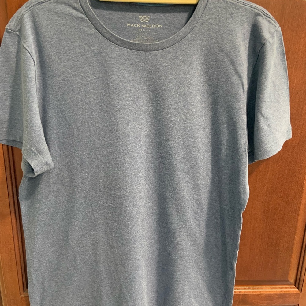 Mack Weldon Slate Gray Short Sleeve Tee